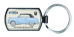 Austin A40 Somerset Coupe 1952-54 Keyring 4